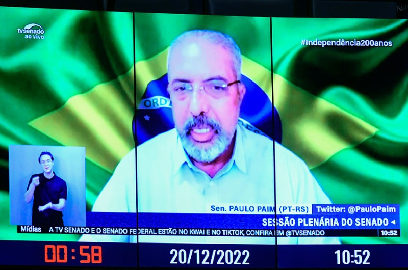 Programa Jovem Senador aproxima a juventude da vida legislativa, diz Paim