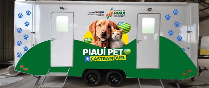 Governo do Estado lança projeto Piauí Pet Castramóvel no dia 5 de junho