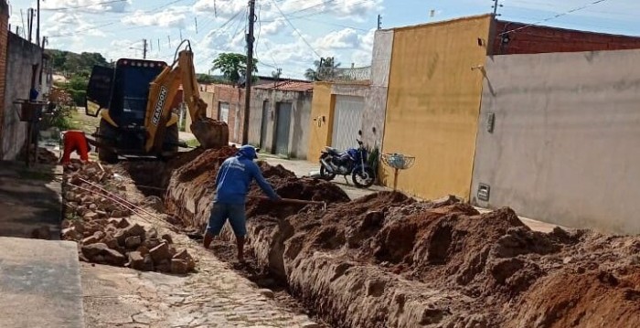 Agespisa amplia rede de esgotamento sanitário em União