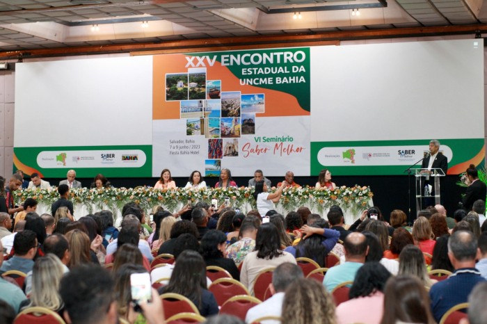Conselheiros municipais de Educação discutem qualidade do ensino durante evento apoiado pelo Governo, em Salvador 