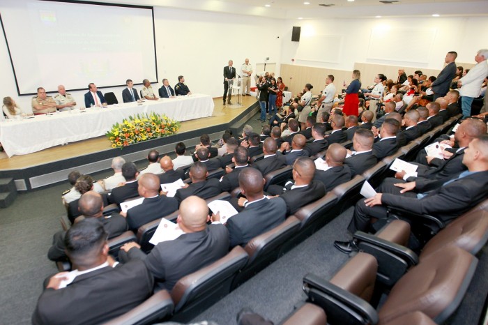Governador prestigia formatura de 45 agentes do Curso de Proteção de Autoridades 2023