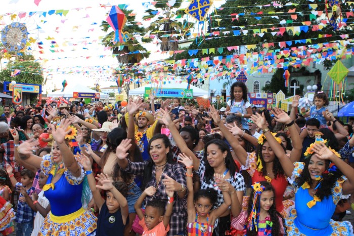 Público do Pelourinho festeja o último dia do São João, com programação para todas as idades