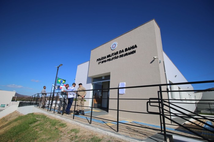 Novo Pelotão da PM em Urandi é a vigésima unidade da Segurança entregue em 2023