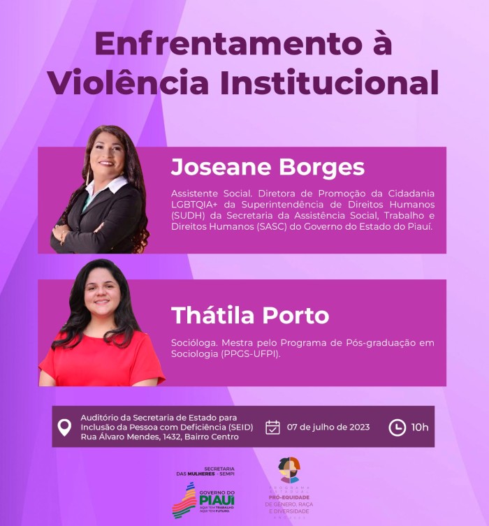 Programa Pró-Equidade de Gênero, Raça e Diversidade terá primeira atividade formativa na sexta (7)
