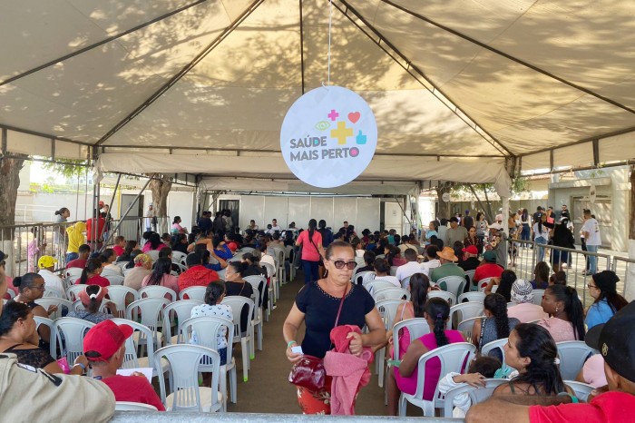 Feira Saúde Mais Perto leva atendimentos a Cipó