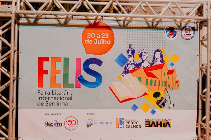 Lançada programação da 1ª edição da Feira Literária Internacional de Serrinha; evento acontece de 20 a 23 de julho