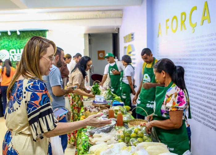 SAF realiza mais uma edição da Feira Quitanda da Agricultura Familiar