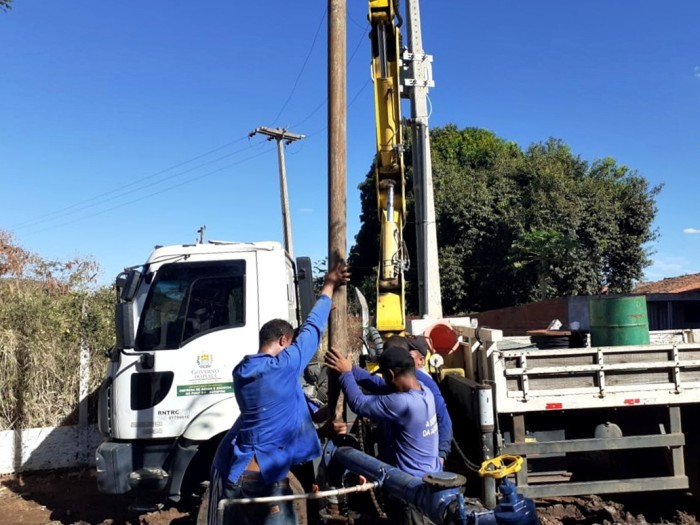 Agespisa realiza serviços para melhorar abastecimento de água em Itaueira