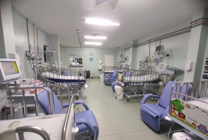 Sesapi abre 10 novos leitos de UTI pediátrica no Hospital Infantil Lucídio Portella