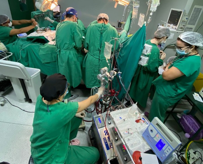 Hospital Infantil Lucídio Portella realiza 1ª cirurgia cardíaca com circulação extracorpórea