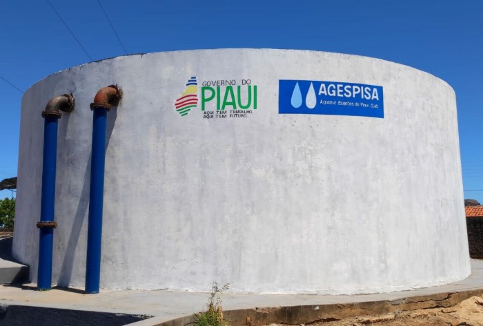 Agespisa conclui revitalização de reservatório de água em Amarante